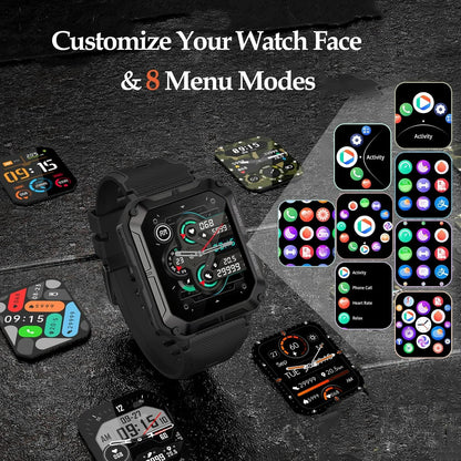 Smart Watch for Men -Bluetooth Call Outdoor Sports Watch